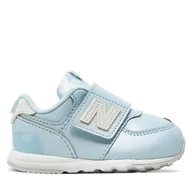 Buty dla dziewczynek - Sneakersy New Balance NW574FL Niebieski - miniaturka - grafika 1