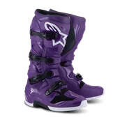 Buty motocyklowe - Buty Cross Alpinestars Tech 7 Fioletowy52 - miniaturka - grafika 1