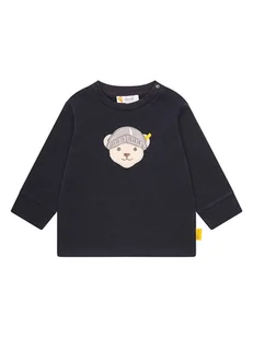 Steiff Bluza w kolorze czarnym - Bluzy i sweterki niemowlęce - miniaturka - grafika 1