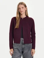 Swetry damskie - Vero Moda Kardigan Marina 10331339 Fioletowy Regular Fit - miniaturka - grafika 1