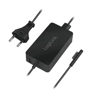 LogiLink PA0197 ładowarka do urządzeń przenośnych Laptop, Uniwersalne Czarny Prąd przemienny Wewnętrzna - Ładowarki do telefonów - miniaturka - grafika 1