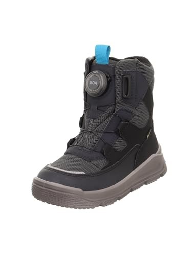 Superfit Mars Gore-Tex śniegowce z ciepłą podszewką, szare/czarne 2000, 32 EU, Szary, czarny, 2000, 32 EU