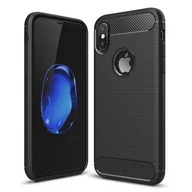 Etui i futerały do telefonów - Etui Karbonowe Carbon Case iPhone XS / X Czarne 20181109161458_20181228160817 - miniaturka - grafika 1