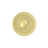 Klamki - Domino Rozeta okrągła WC mosiądz - miniaturka - grafika 1