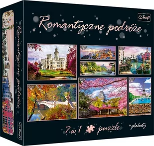 93114 Puzzle 7w1 Romantyczne podróże - Puzzle - miniaturka - grafika 1