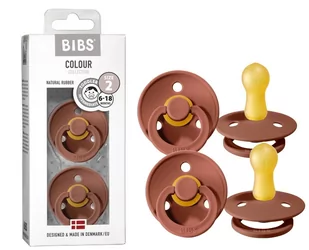 BIBS Duo Colour Woodchuck m Smoczek Uspokajający Kauczuk Hevea - Smoczki uspokajające BIBS Duo Colour Woodchuck m Smoczek Uspokajający Kauczuk Hevea - Smoczki uspokajające - miniaturka - grafika 1