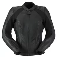 Odzież motocyklowa - Furygan Damskie kurtki i płaszcze Livia, Noir/noir, S - miniaturka - grafika 1