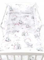 Pościel dla dzieci - BabyLux Pościel Do Łóżeczka 140x70 Dziecięca Niemowlęca 135X100 cm 6EL N125 - miniaturka - grafika 1