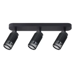 Potrójny czarny plafon - 9X K357 K9-T54 - Lampy sufitowe Potrójny czarny plafon - 9X K357 K9-T54 - Lampy sufitowe - miniaturka - grafika 1