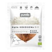 Zdrowa żywność - Purella Superfoods Mąka kokosowa BIO. Prebiotyk. Białko + Błonnik 200g - miniaturka - grafika 1