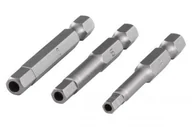 Klucze i nasadki - WOLFCRAFT bit wkrętaka Solid Safety imbus z otworem - zestaw 3 szt. 1264000 - miniaturka - grafika 1