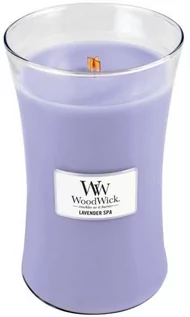 Świece - Lavender Spa świeca duża WoodWick - grafika 1