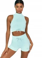 Legginsy - Bo+tee Legginsy Krótkie Prążkowane XS 0a7d1_f* T3a - miniaturka - grafika 1