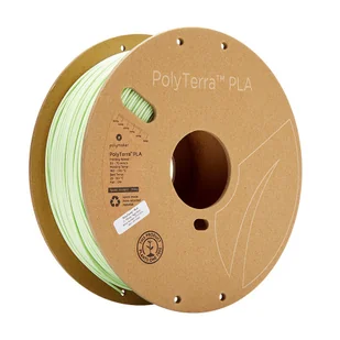 Filament Polymaker PolyTerra PLA 1,75mm, 1kg - Mint - Filamenty i akcesoria do drukarek 3D - miniaturka - grafika 1