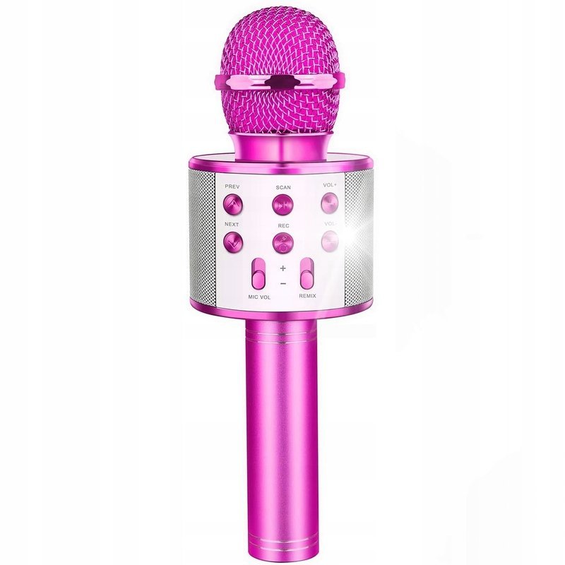 MIKROFON BEZPRZEWODOWY BLUETOOTH KARAOKE GŁOŚNIK