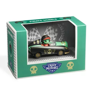 Samochód Djeco Crazy Motors - Pirate Wheels - Samochody i pojazdy dla dzieci - miniaturka - grafika 1