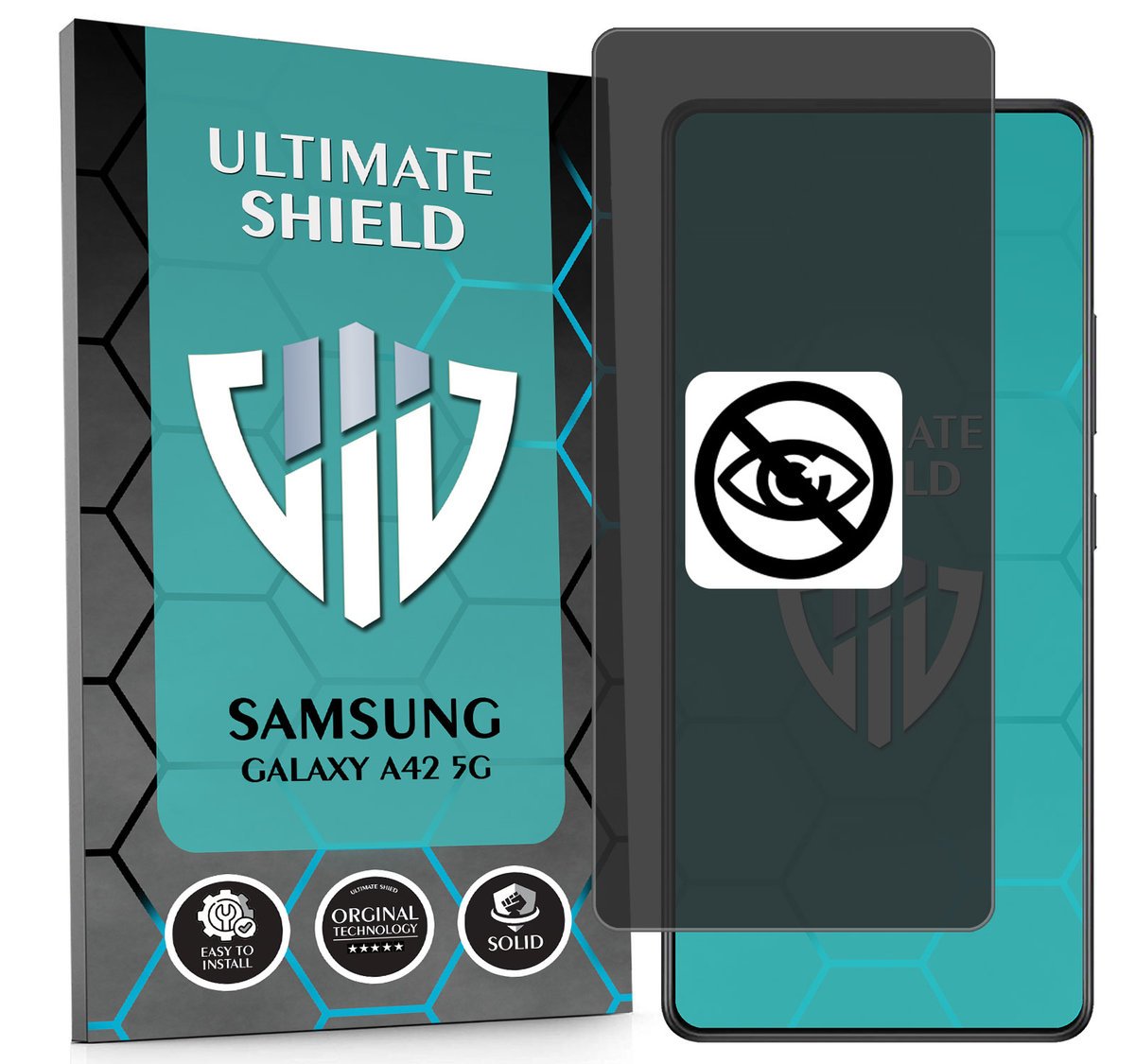 NAJLEPSZA FOLIA 5D ANTYSZPIEGOWSKA DO SAMSUNG GALAXY A42 5G HYDROŻELOWA