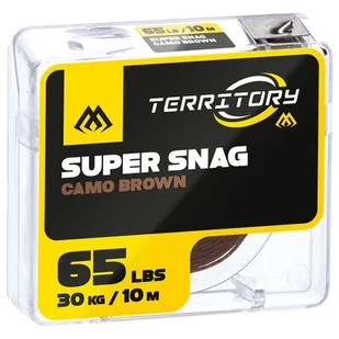 Plecionka MIKADO Super Snag 30 kg / 10 m Brązowy - Żyłki wędkarskie - miniaturka - grafika 1