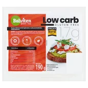 Chleb - Balviten Chleb o Obniżonej Zawartości Węglowodanów Low Carb 190g - - miniaturka - grafika 1