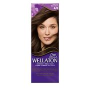 Farby do włosów i szampony koloryzujące - Wella WELLATON 4/0 średni brąz  krem trwale koloryzujący - miniaturka - grafika 1