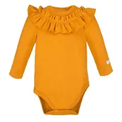 Body dla niemowląt - BODY SIMPLY COMFY FALBAN MIODOWY Ewa Klucze - 68 - miniaturka - grafika 1