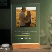 Ramki na zdjęcia - Lampka ramka XL z wydrukiem na szkle akrylowym i podświetleniem LED - miniaturka - grafika 1