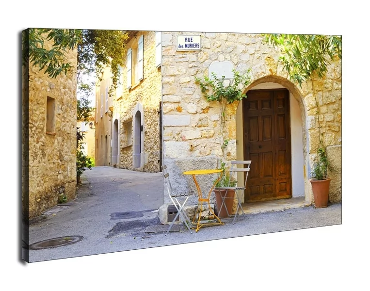 Mougins Village, Prowansja,Francja - obraz na płótnie Wymiar do wyboru: 60x40 cm