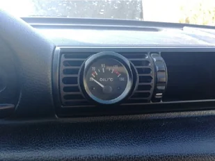 Kratka nawiewu wskaźnik 52mm TURBO BMW e36 compact - Akcesoria motoryzacyjne - miniaturka - grafika 1