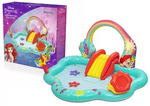 Dmuchany Plac Zabaw Mała Syrenka 221 x 193 x 117 cm Bestway 91097 - Baseny ogrodowe - miniaturka - grafika 2