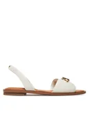 Sandały damskie - Aldo Sandały Goassi 13966655 Biały - miniaturka - grafika 1