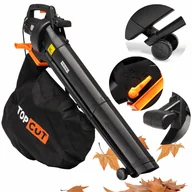 Dmuchawy i odkurzacze do liści - Elektryczna dmuchawa do liści, odkurzacz ogrodowy 3500W TOP CUT TC-DE3500-E2 - miniaturka - grafika 1