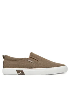 Nautica Tenisówki MSS20515-01 Beżowy - Trampki męskie - miniaturka - grafika 1