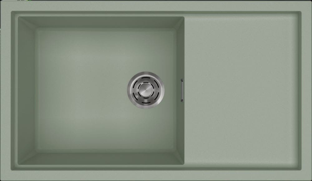 Zlew ELLECI SINTESI 410 K82 + stalowy odpływ