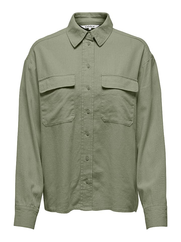 ONLY Bluzka w kolorze oliwkowym