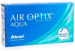 Soczewki miesięczne Air Optix Aqua 6 szt. - Soczewki kontaktowe - miniaturka - grafika 1