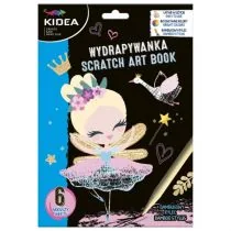 KIDEA Wydrapywanka Zdrapywanka Wróżki 6 arkuszy WYWKA_20220309185631 - Zabawki kreatywne - miniaturka - grafika 2