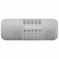 Ręczniki - Euro Firany Ręcznik Kąpielowy Bambo02 (3) 70 x 140 Srebrny 1223224 - miniaturka - grafika 1
