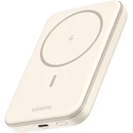 Powerbanki - Powerbank UGREEN MagSafe PB560 5000 mAh 15W Beżowy | Bezpłatny transport - miniaturka - grafika 1