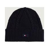 Czapki męskie - Tommy Hilfiger Wełniana czapka FLAG - miniaturka - grafika 1