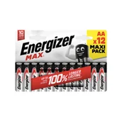Baterie i akcesoria - Baterie Alkaliczne Energizer Max Aa 12 Sztuk - miniaturka - grafika 1