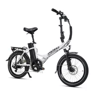 Rowery elektryczne - Rower elektryczny JOBOBIKE SAM White - miniaturka - grafika 1