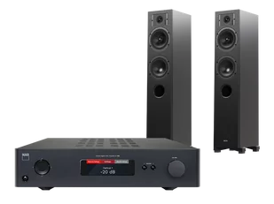 NAD C 368 (czarny) + Diva 5 (czarny) - Zestawy stereo - miniaturka - grafika 1