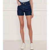 Spodenki damskie - Tommy Hilfiger Jeansowe szorty | Regular Fit - miniaturka - grafika 1