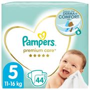 Pieluchy - Pampers Pieluchy Premium Care VP 5 Junior 44 szt 0214109 - miniaturka - grafika 1