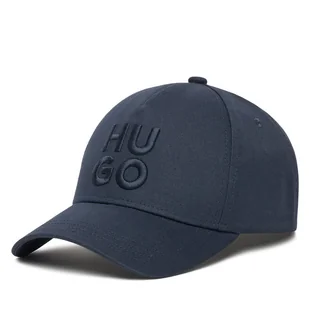 Czapka z daszkiem HUGO Jude 50533409 Granatowy - Czapki męskie - miniaturka - grafika 1