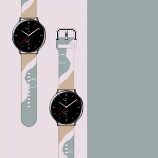 Strap Moro opaska do Samsung Galaxy Watch 42mm silikonowy pasek bransoletka do zegarka wzór 17 - Etui i futerały do telefonów - miniaturka - grafika 2