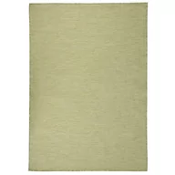 Dywany zewnętrzne - vidaXL Dywan zewnętrzny o płaskim splocie, 140x200 cm, zielony - miniaturka - grafika 1