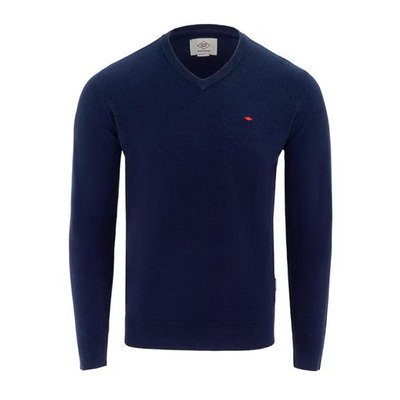 Lee Cooper Sweter Męski V-Neck Granatowy, Rozmiar XL