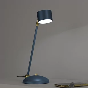 Milagro Lampka biurkowa ARENA BLUE/GOLD 1xGX53 MLP7776 - Lampy stojące - miniaturka - grafika 1