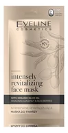 Maseczki do twarzy - Eveline COSMETICS Organic Gold Intensywnie rewitalizująca maska do twarzy, 8 ml - miniaturka - grafika 1